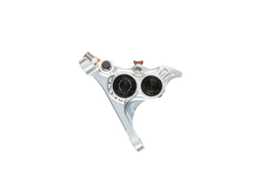HOPE RX4+ SL FMF (+20) 70mm 4-Kolben Bremssattel vorne Mineral Silber