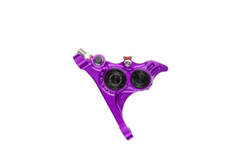 Bremssattel vorne HOPE RX4+ SL FMF (+20) 70mm 4 Piston DOT Violett