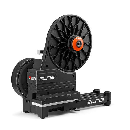 ELITE AVANTI — Gesamtansicht aus schrägem Winkel mit Zwift Cog