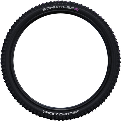 Reifen SCHWALBE TACKY CHAN 29x2.40 ADDIX ULTRASOFT SUPERGRAVITY Tubeless Ready Faltbar Schwarz