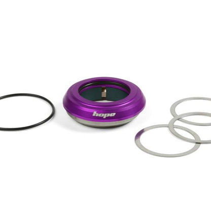 Obere Schale für integrierten HOPE PICK'N'MIX Steuersatz 1"1/8 IS42/28.6 Violett