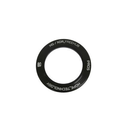HOPE PRO 5 11SPD/XDR Dichtungsdeckel, Antriebsseite Schwarz