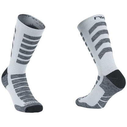 Socken NORTHWAVE HUSKY CERAMIC HIGH Hellgrau