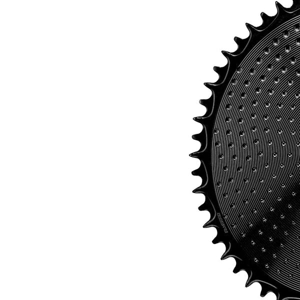 Kettenblatt-Paar 12V ALUGEAR AERO 8 Loch für Sram Schwarz