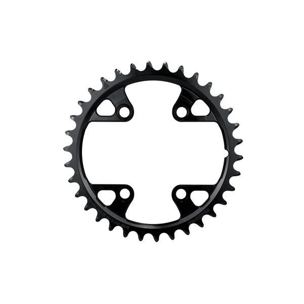 Kettenblattpaar 12V ALUGEAR AERO 110 BCD für Shimano GRX Schwarz