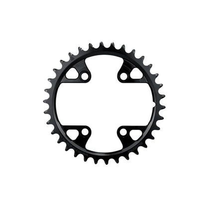 Kettenblattpaar 12V ALUGEAR AERO 110 BCD für Shimano GRX Schwarz