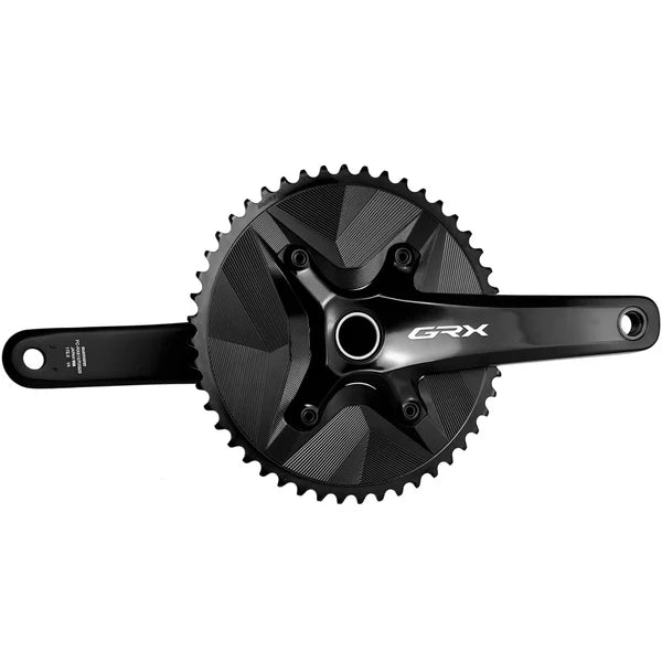 Kettenblattpaar 12V ALUGEAR AERO 110 BCD für Shimano GRX Schwarz