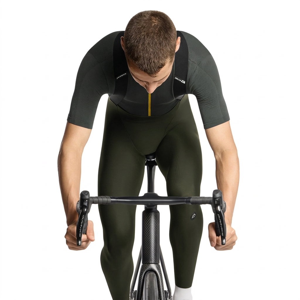 Lange Trägerhose ASSOS MILLE GT SPRING FALL S11 Deep Green