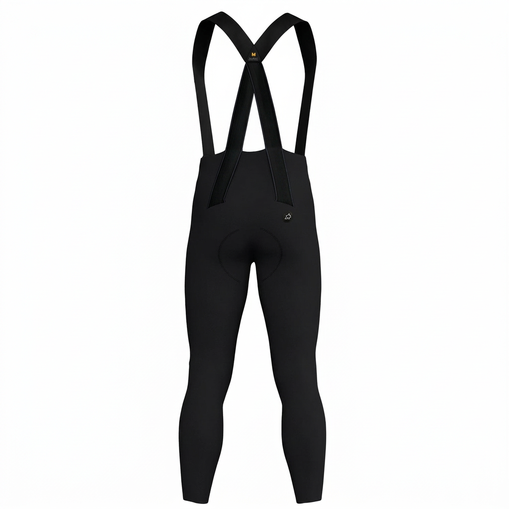 Lange Trägerhose ASSOS MILLE GT SPRING FALL S11 Schwarz