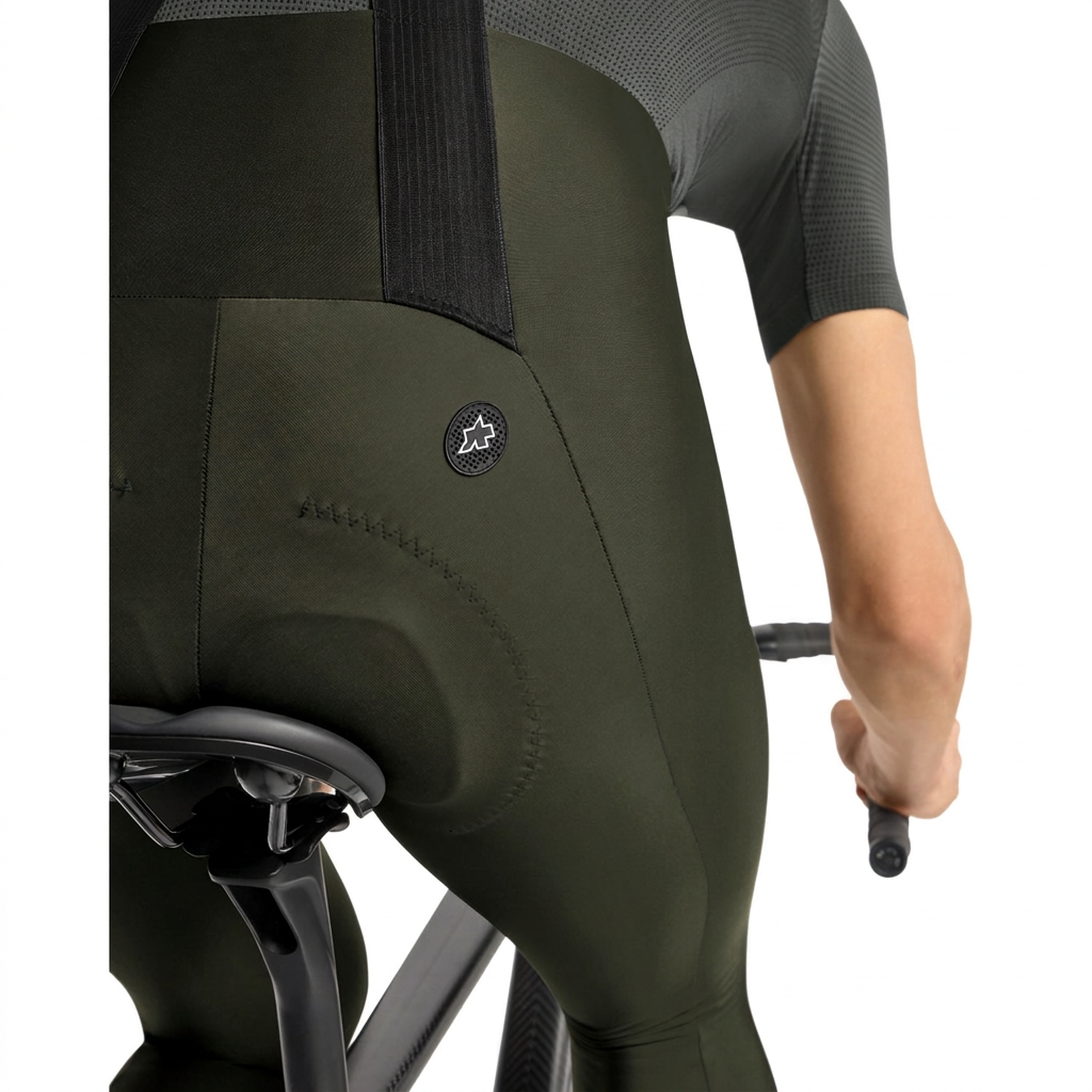 Lange Trägerhose ASSOS MILLE GT SPRING FALL S11 Deep Green