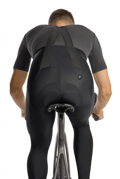 Lange Trägerhose ASSOS MILLE GT SPRING FALL S11 Schwarz