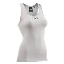 NORTHWAVE ESSENCE TANK Trikot Frau Ärmellos Grau