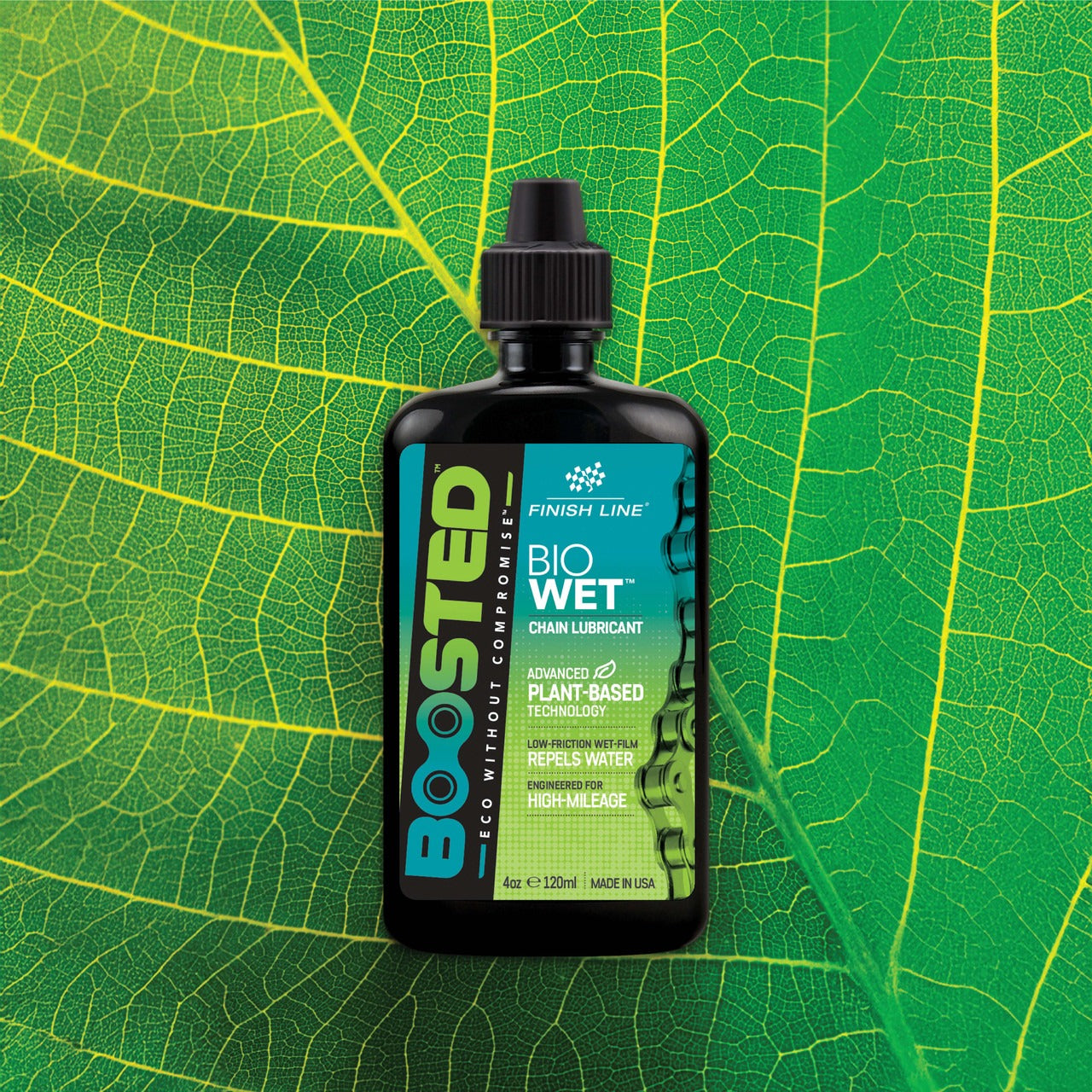 FINISH LINE BOOSTED™ BIO WET Kettenschmiermittel(60 ml)
