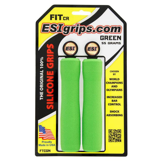 ESI FIT CR Grips (CHUNKY/RACER'S EDGE COMBO) 130 mm Grün
