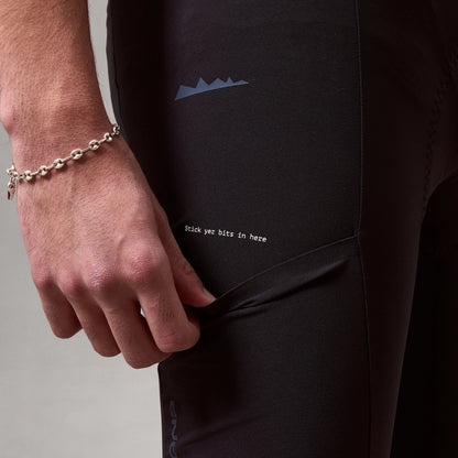 Kurze Trägerhose ENDURA ALLTRACK RIDE Schwarz