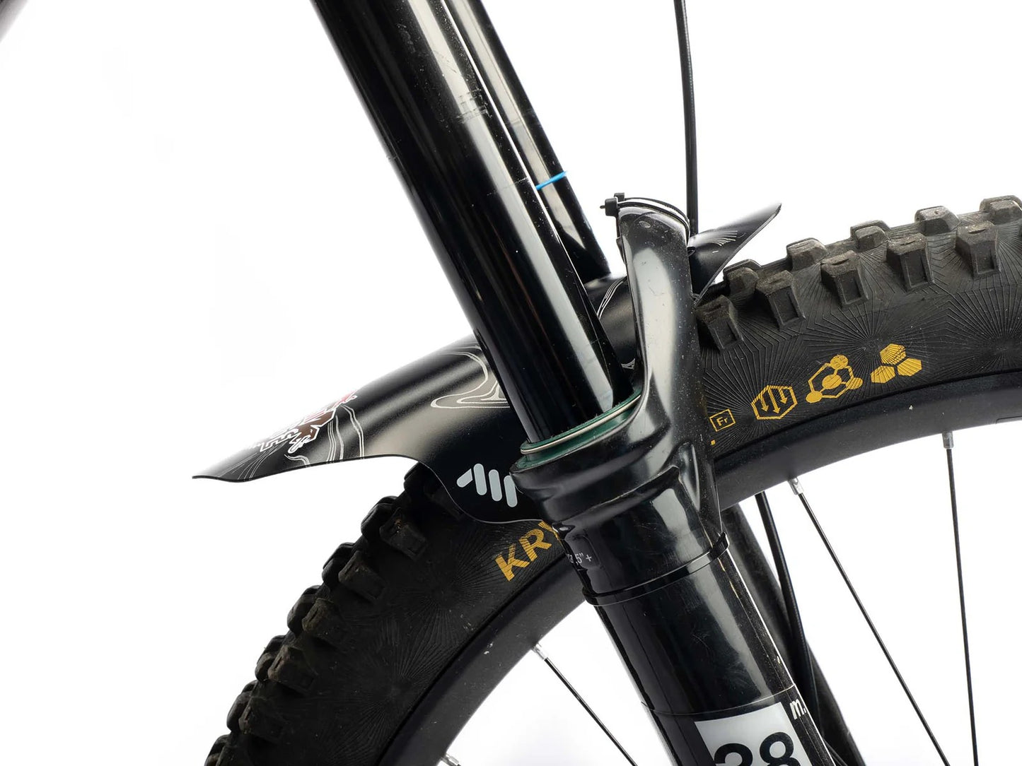 Schutzblech ALL MOUNTAIN STYLE Red Bull Rampage Ridgeline Weiß