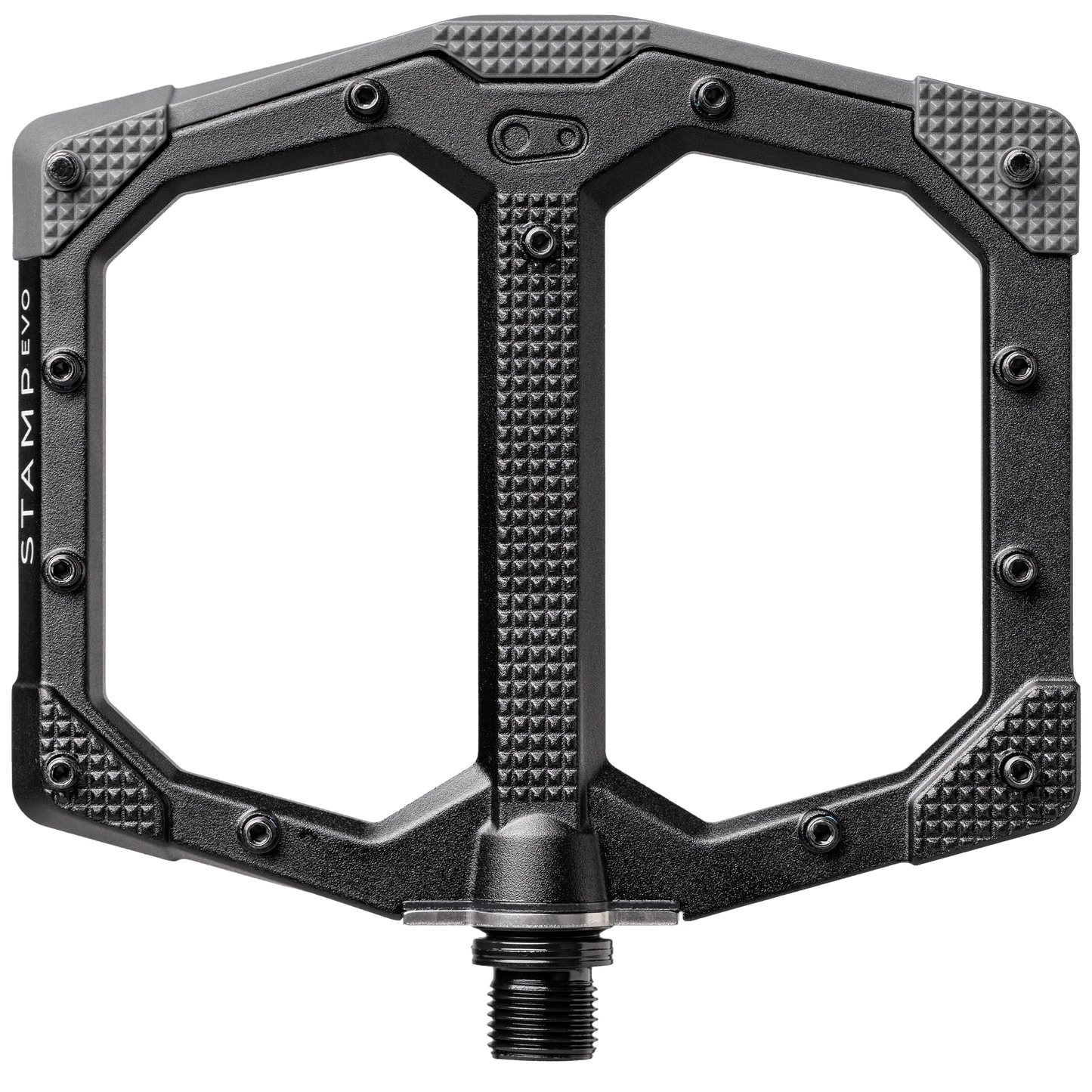 CRANKBROTHERS STAMP EVO Flat Pedale Large Schwarz