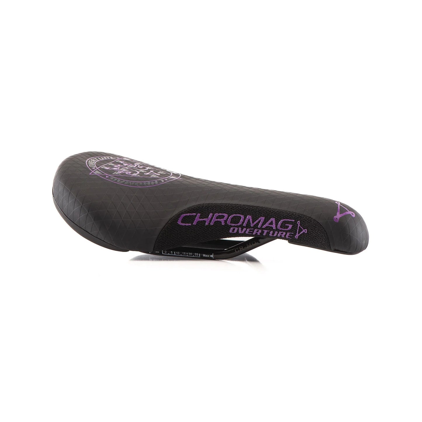 Sattel CHROMAG OVERTURE Semenuk Rails CrMo Schwarz/Violett