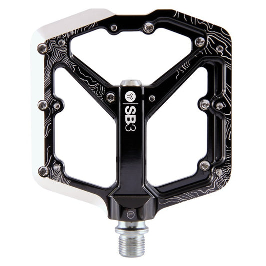 Pedale flach SB3 SPECTRUM Schwarz