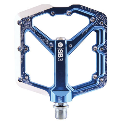 Plattformpedale SB3 SPECTRUM Blau