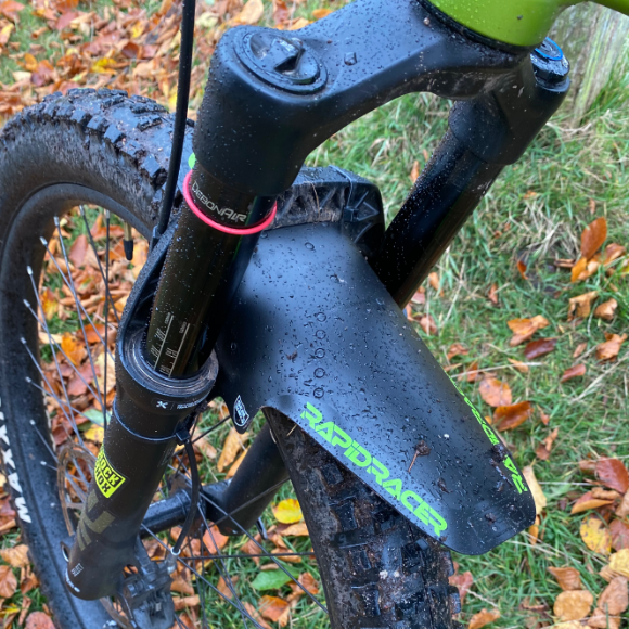 schutzblech 80mm Schutzblech RRP EnduroGuard Standard (Gabel 80 bis 120mm) Schwarz/Gelb – Probikeshop