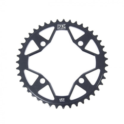 STAY STRONG RACE Kettenblatt 4 Löcher Schwarz