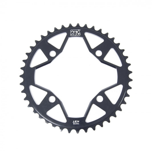 STAY STRONG RACE Kettenblatt 4 Löcher Schwarz