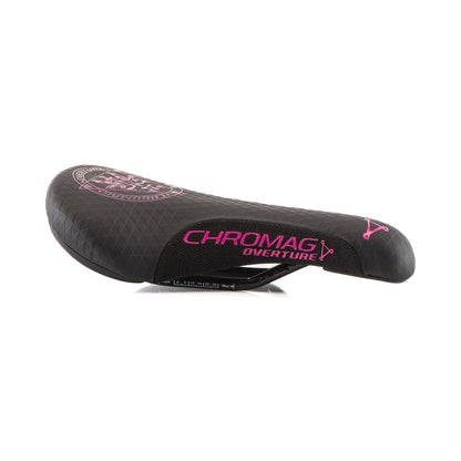 Sattel CHROMAG OVERTURE Schienen CrMo Schwarz/Rosa