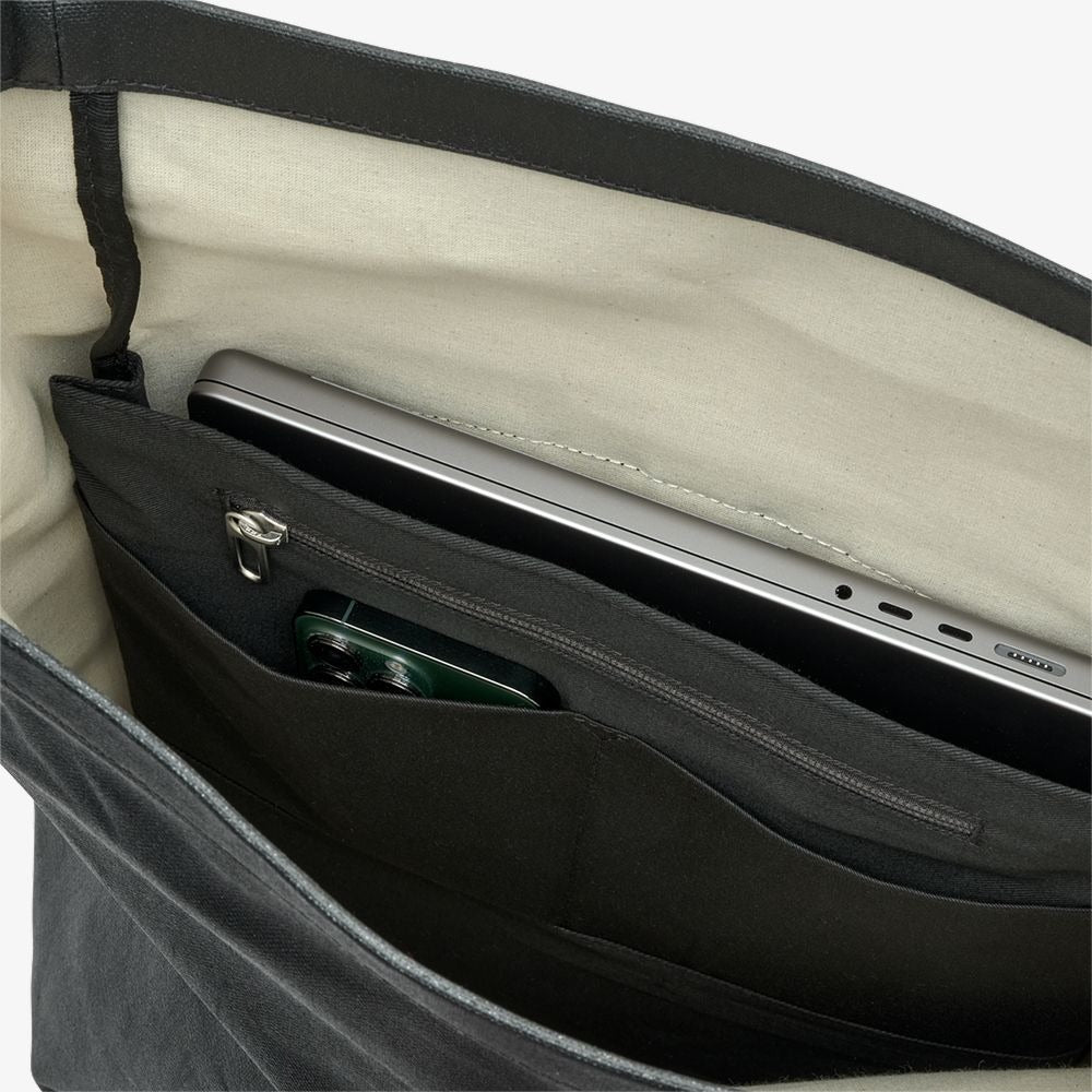Rucksack BROOKS PICKWICK COTTON CANVAS 26L Schwarz