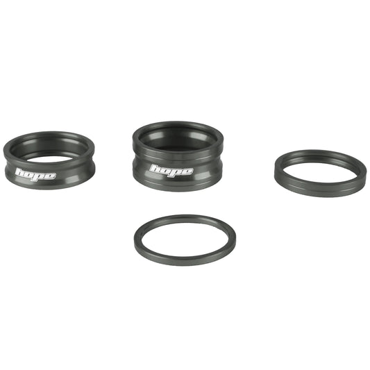 HOPE SPACE DOCTOR Steuersatz-Spacer 1"1/8 Rauchgrau