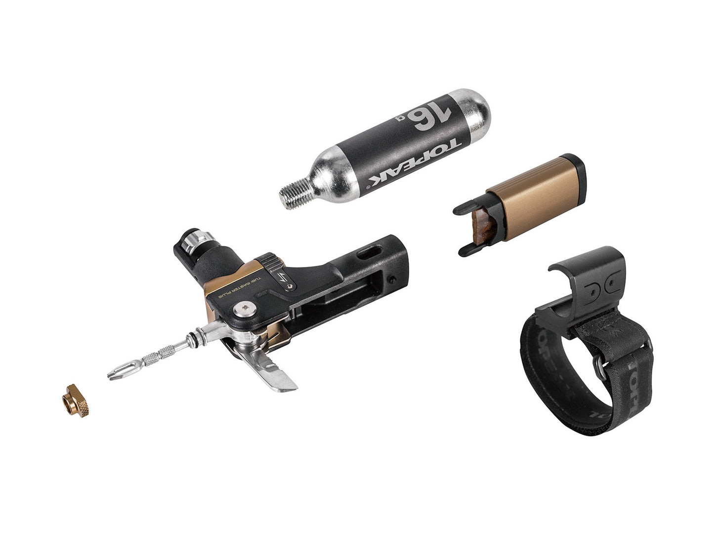 Multitool Co2 TOPEAK TUBI MASTER+ (16g)