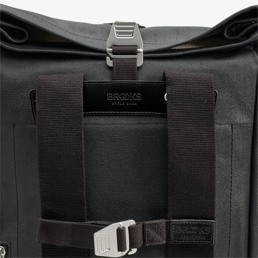 Rucksack BROOKS PICKWICK COTTON CANVAS 26L Schwarz