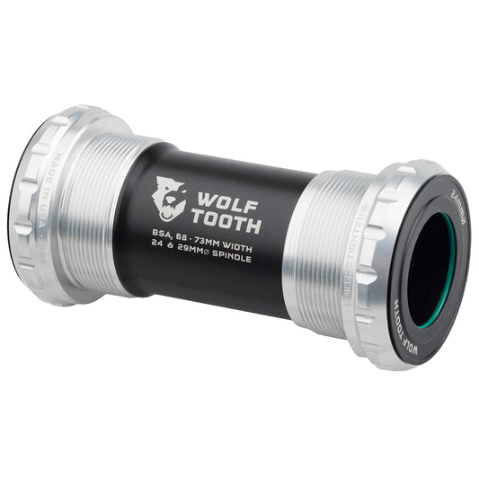 WOLFTOOTH BSA 29mm Raw Silver Tretlagergehäuse