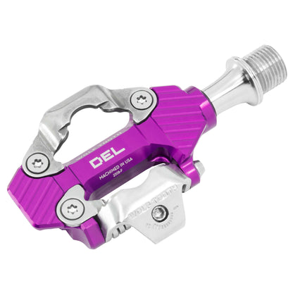 Pedale WOLF TOOTH DEL GRAVEL RACE Clipless Violett