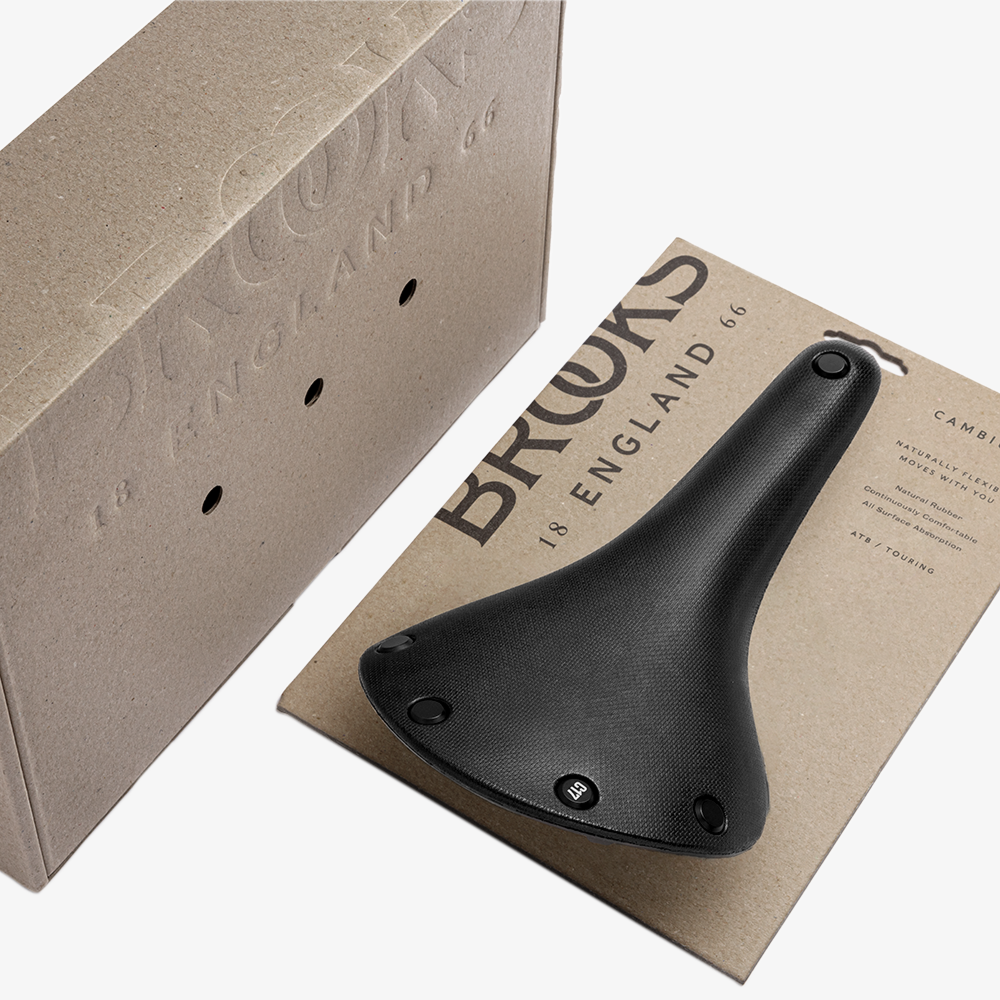 Sattel BROOKS CAMBIUM C17 PORTER Schwarz