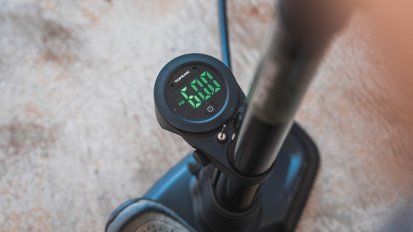 Fußpumpe TOPEAK JOEBLOW MOUNTAIN X DIGITAL