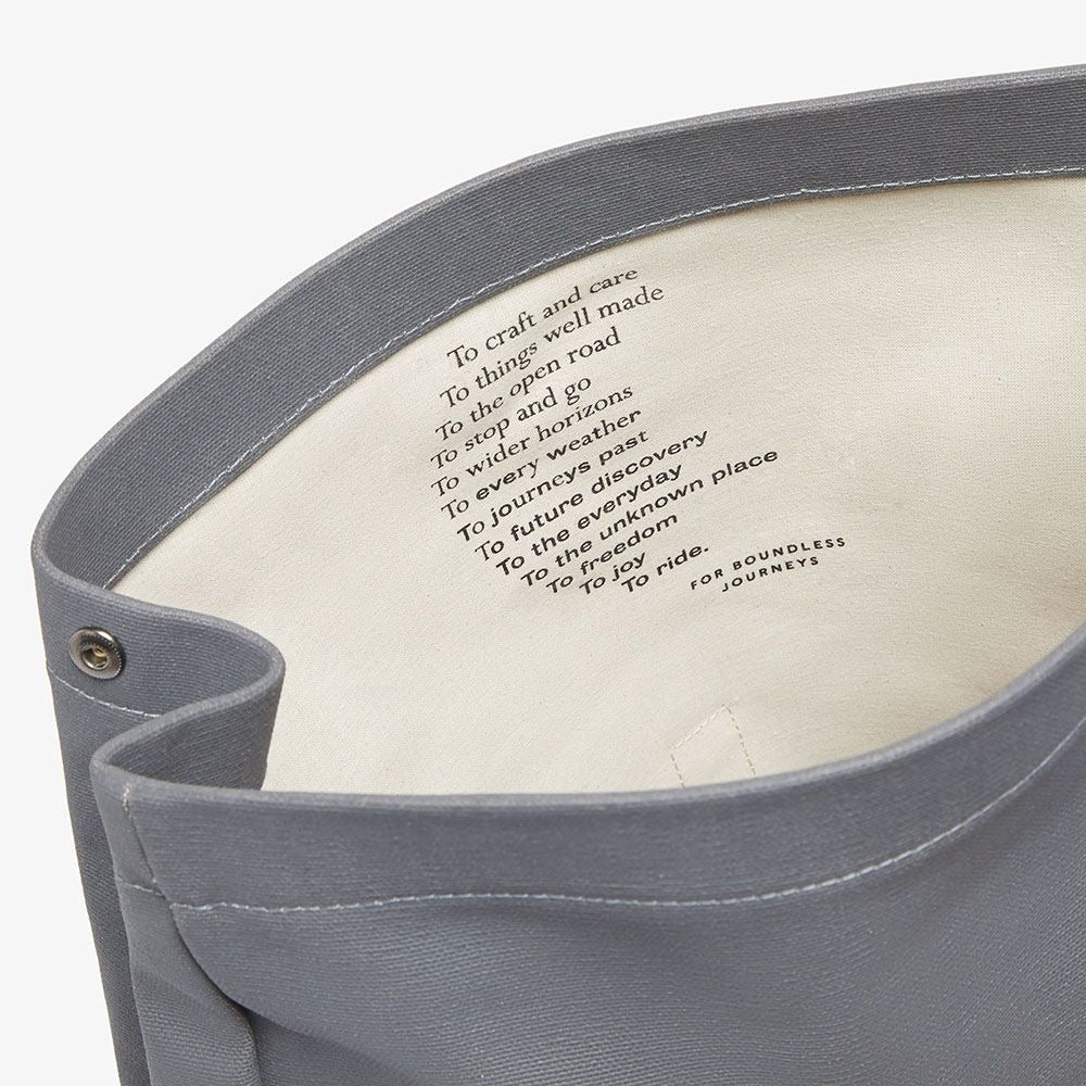 Rucksack BROOKS PICKWICK COTTON CANVAS 12L Grau