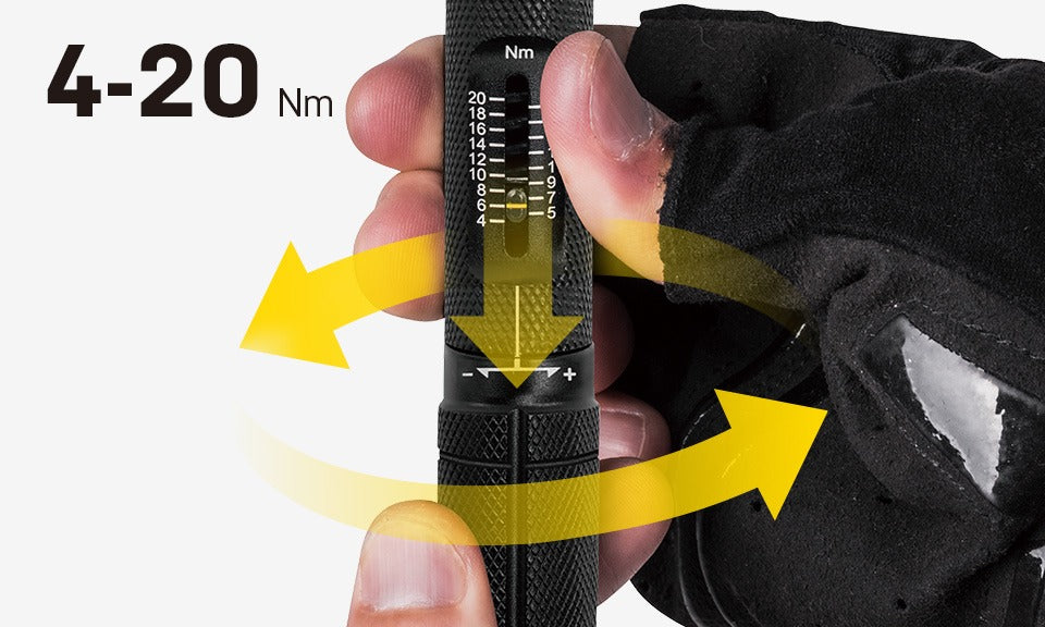 Torq Drehmomentschlüssel TOPEAK STICK PRO (4-20 Nm)