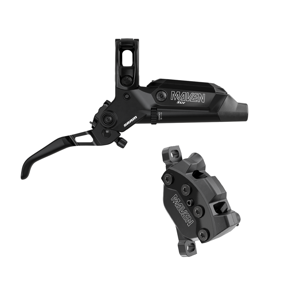 Bremse Hinten SRAM MAVEN SILVER B1 Schwarz