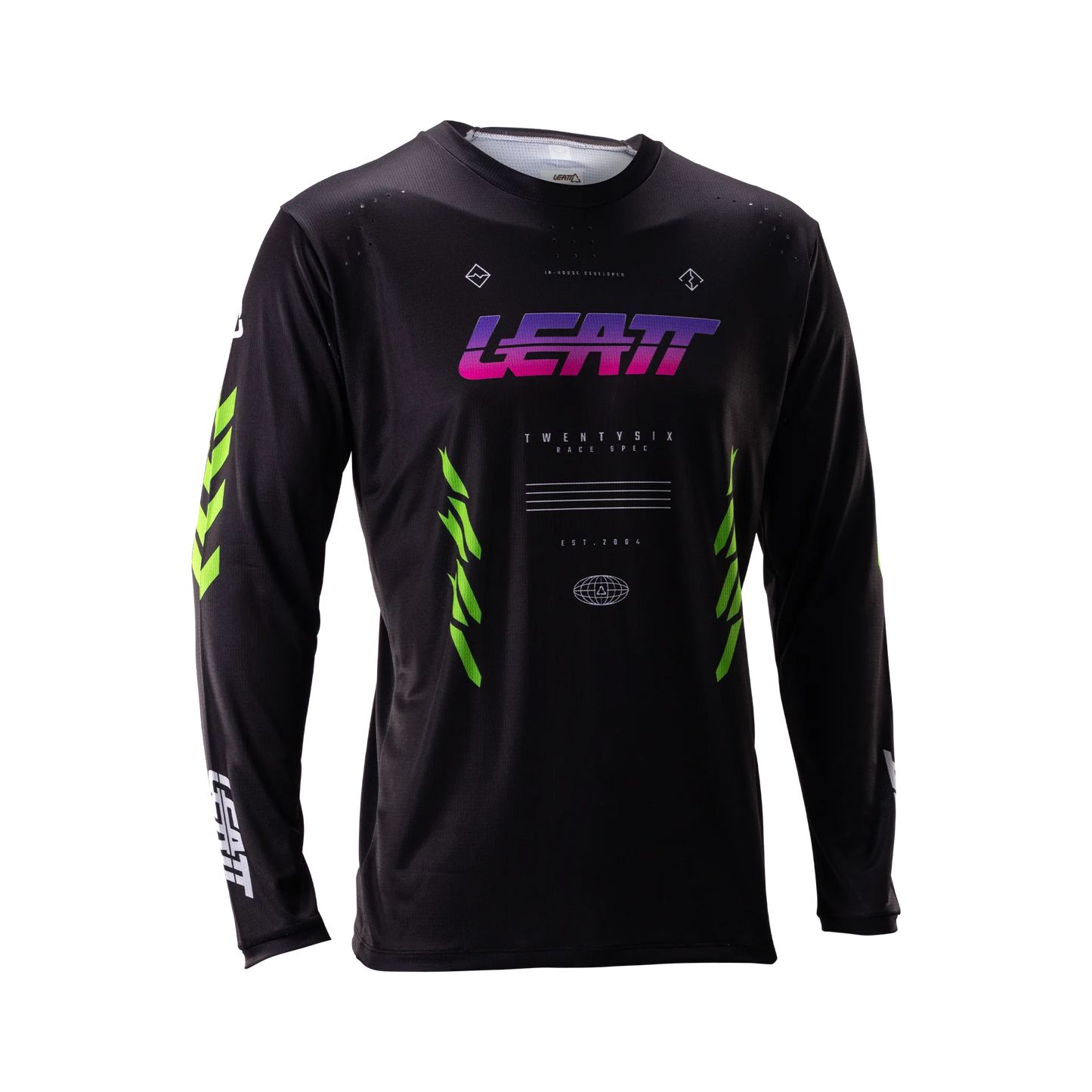 LEATT MTB GRAVITY 4.0 Langarmtrikot Schwarz/Violett