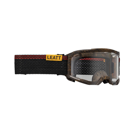 Maske LEATT VELOCITY 4.0 MTB X-FLOW Braun CLEAR 83 VLT