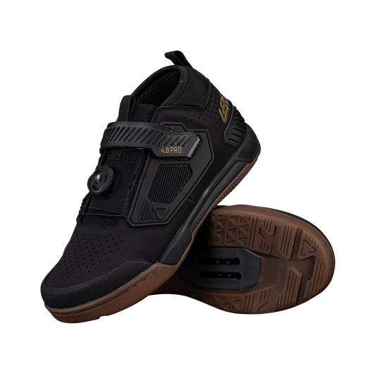MTB-Schuhe LEATT PROCLIP 4.0 Schwarz