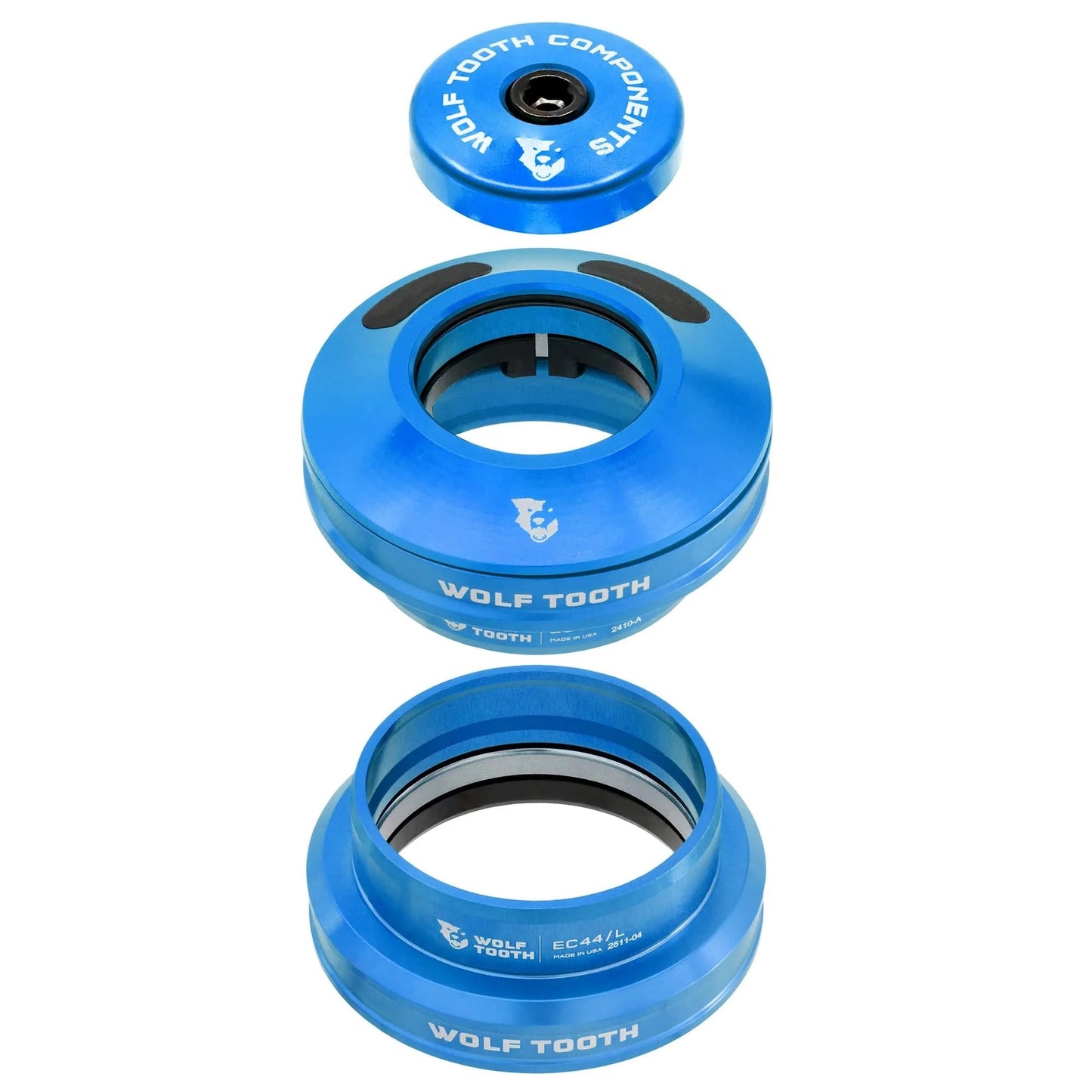 WOLF TOOTH EC44 Lenkrad-Set Blau