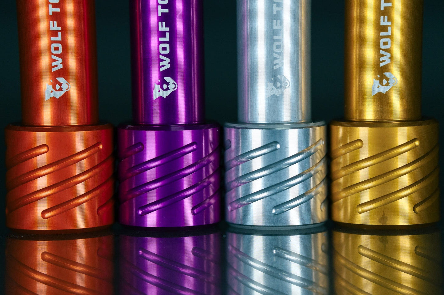 WOLF TOOTH Vorderradachse für FOX Gabel 36/38 15x110 mm Boost Orange