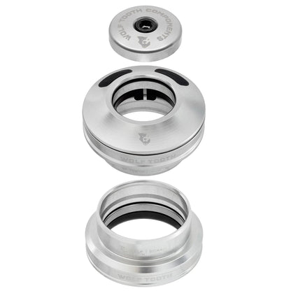 Externer Steuersatz WOLF TOOTH PREMIUM AERO EC44 Silber