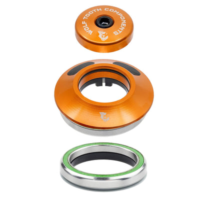 Integrierter Steuersatz WOLF TOOTH PREMIUM AERO IS52 Orange