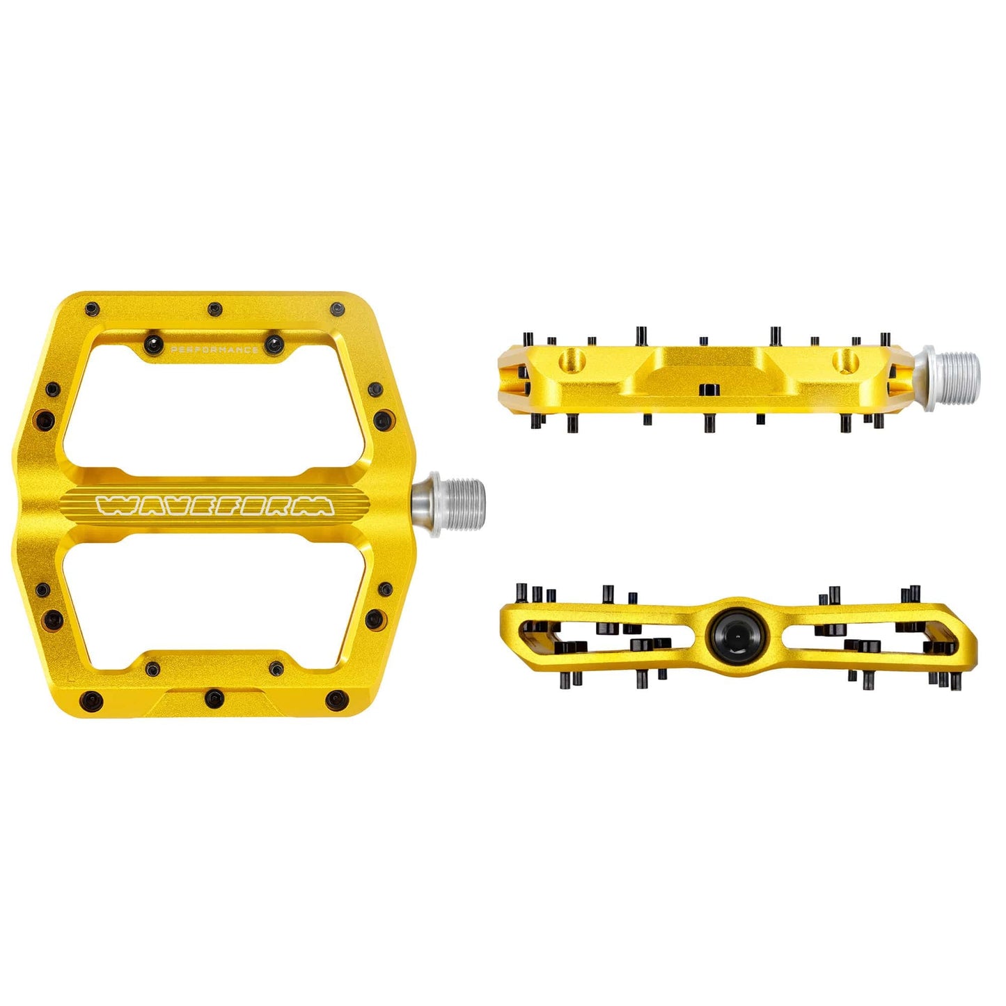 WOLF TOOTH WAVEFORM PERFORMANCE Flachpedale, Gold