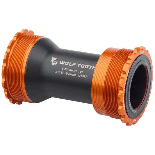 Tretlagergehäuse WOLFTOOTH T47 30mm Orange
