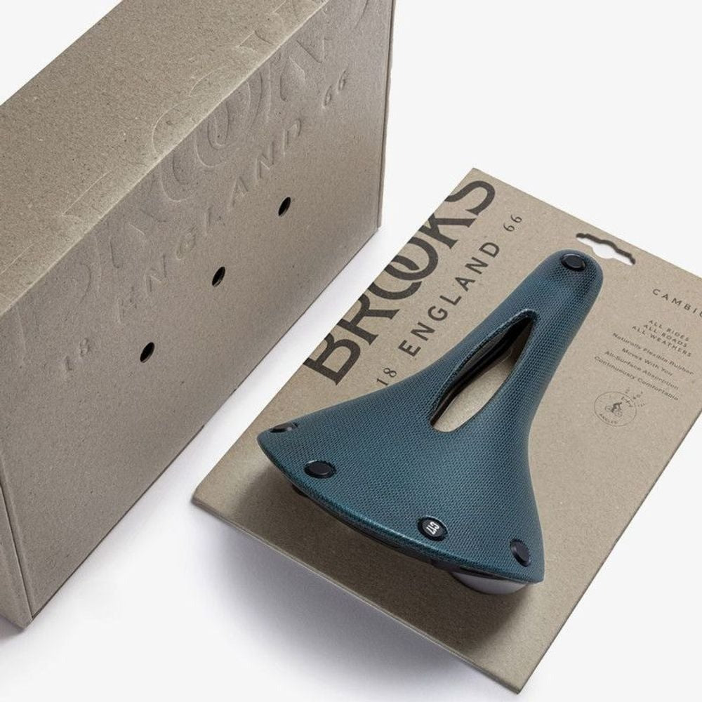 Sattel BROOKS CAMBIUM C17 CARVED Blau