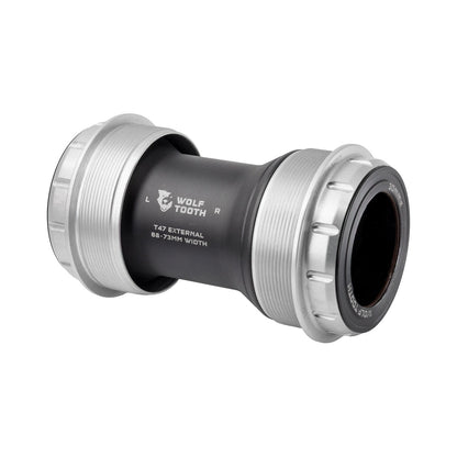 WOLFTOOTH T47 Extern-Tretlager 24mm Raw Silver